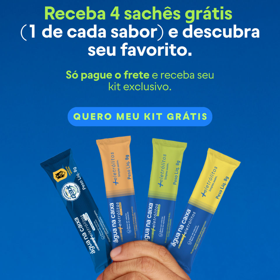 Kit com 4 sachês - só pague o frete