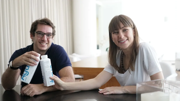 Esta startup quer vender água em caixas de leite