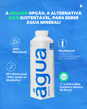 Água na Caixa 500ml | Pack 12 unidades