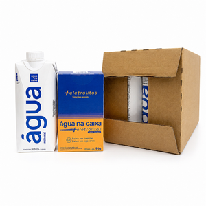 Kit Display de Eletrólitos de Laranja + Pack Agua Prisma 500ml