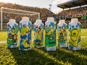 Agua na Caixa 500ml - Edição Futebol - 12 Unidades