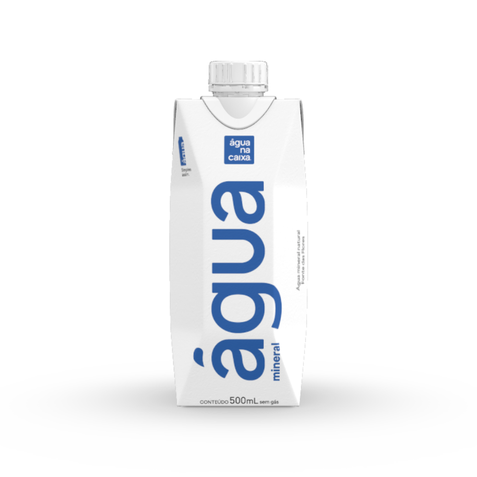 Água na Caixa Prisma 500ml (Caixa com 12 unidades)