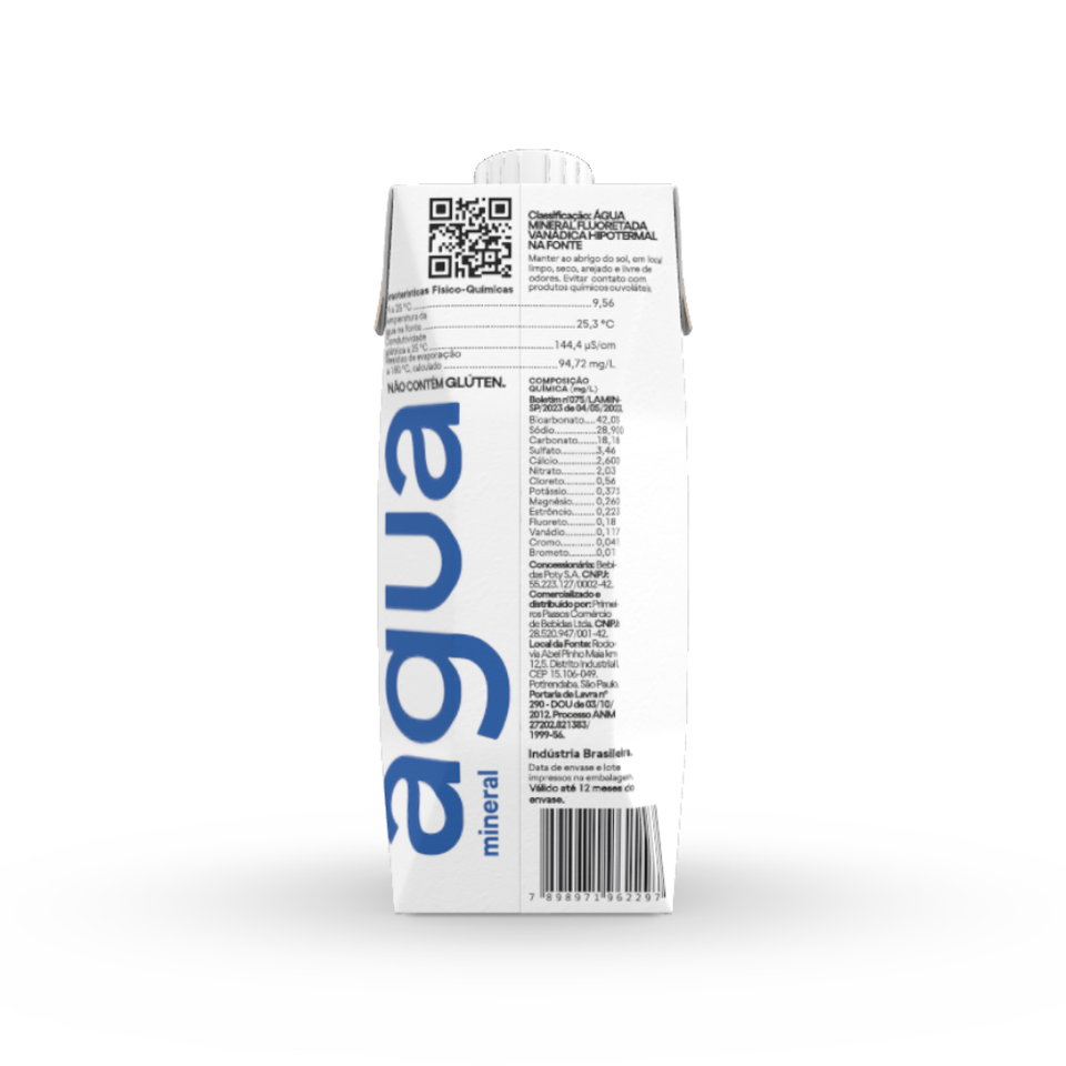 Água na Caixa Prisma 500ml (Caixa com 12 unidades)