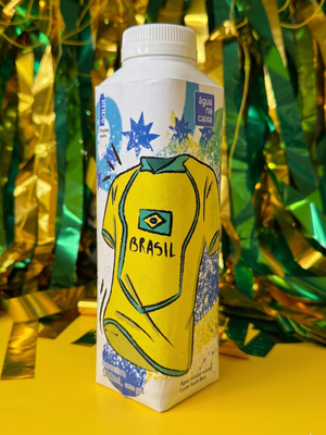 Agua na Caixa 500ml - Edição Futebol - 12 Unidades