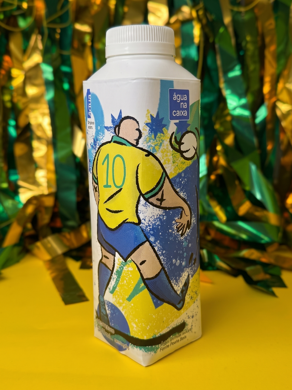 Agua na Caixa 500ml - Edição Futebol - 12 Unidades