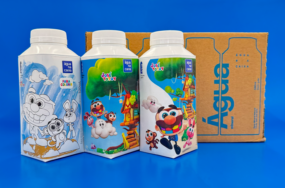Água na Caixa - 330ml JOSÉ TOTOY