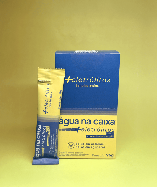 Abacaxi com hortelã