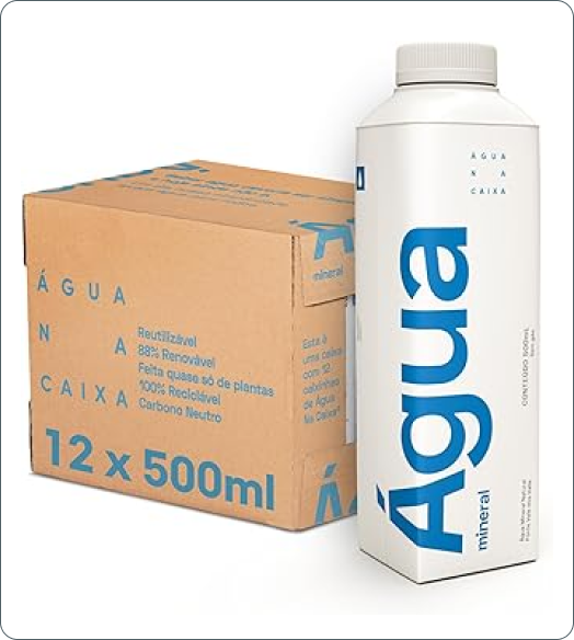 Água na Caixa 500ml | Pack 12 unidades