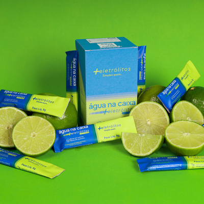 Água na Caixa® + Eletrólitos Limão